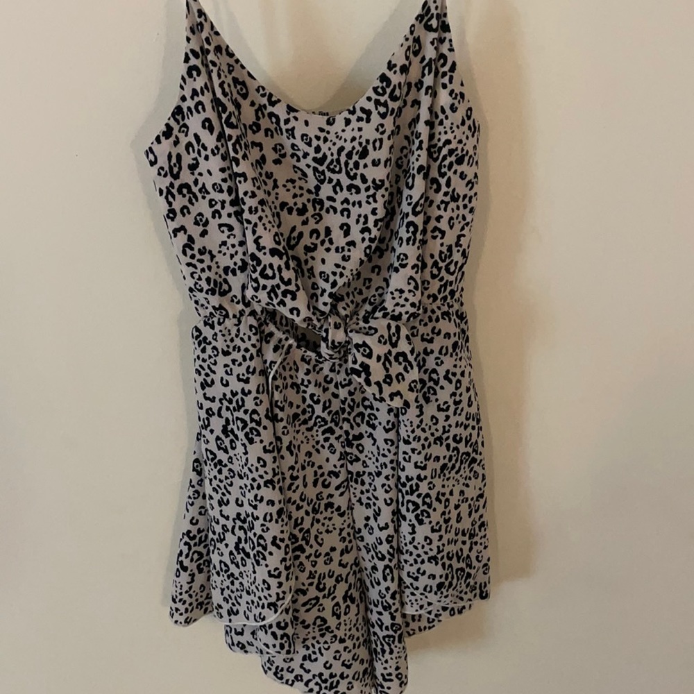 Cheetah Romper